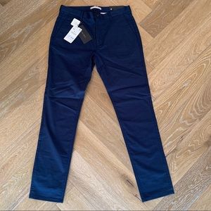 NWT Zara Mens Basic Collection Blue Pants